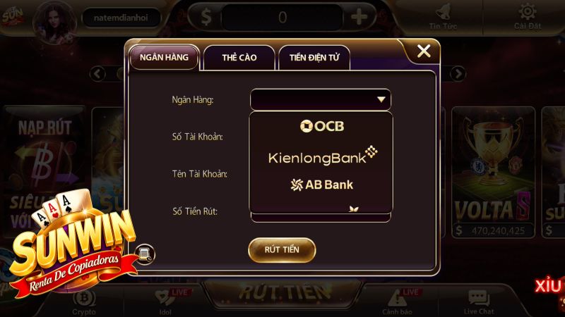 Bảng hướng dẫn các bước thao tác rút tiền an toàn tại giao diện Sunwin Bảng hướng dẫn các bước thao tác rút tiền an toàn tại giao diện Sunwin